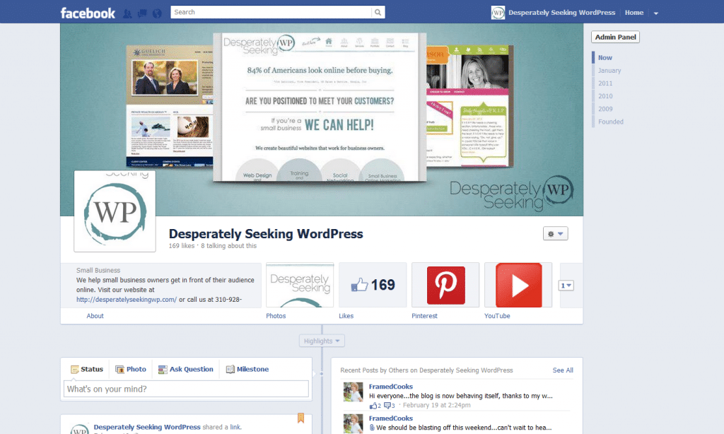 Desperately Seeking WordPress
