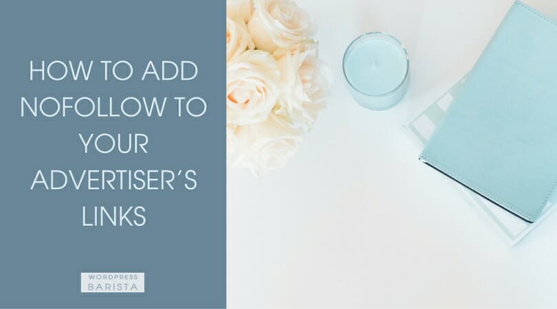 How to Add Nofollow to Your Advertiser’s Links