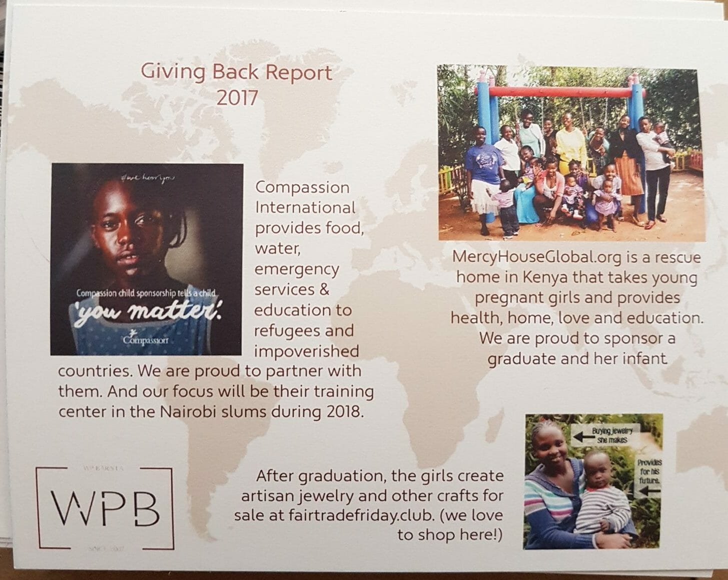 Giving Report 2017